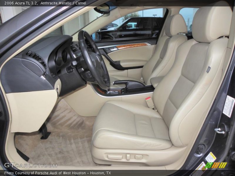 Anthracite Metallic / Camel 2006 Acura TL 3.2