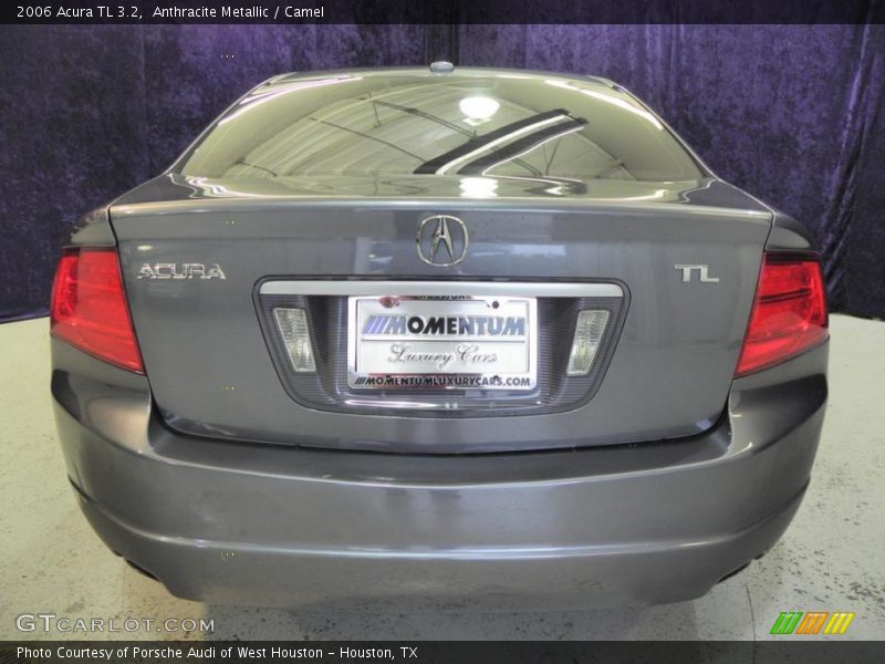 Anthracite Metallic / Camel 2006 Acura TL 3.2