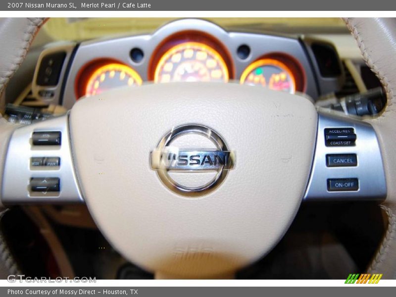 Merlot Pearl / Cafe Latte 2007 Nissan Murano SL