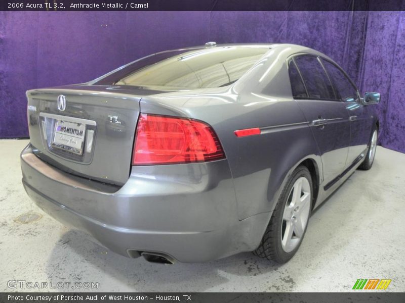 Anthracite Metallic / Camel 2006 Acura TL 3.2