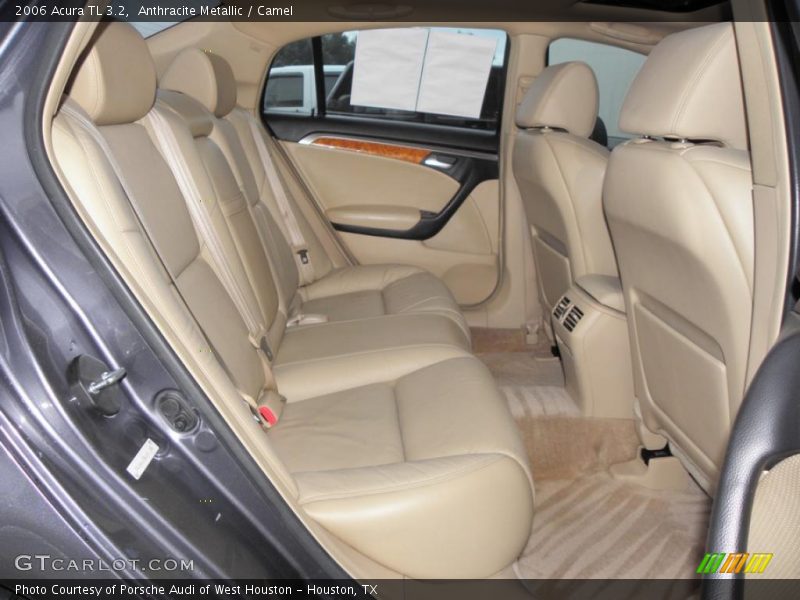 Anthracite Metallic / Camel 2006 Acura TL 3.2
