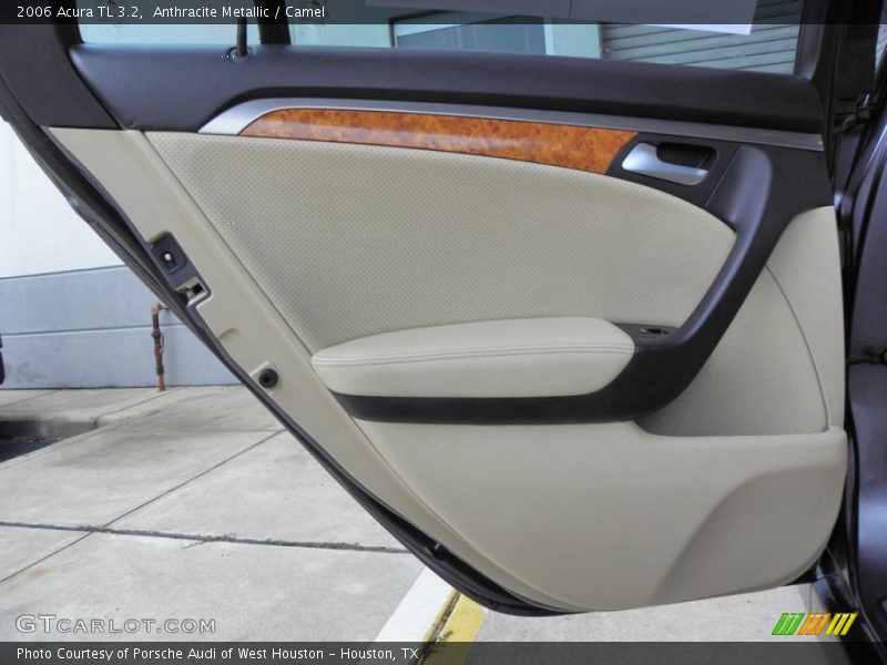 Anthracite Metallic / Camel 2006 Acura TL 3.2