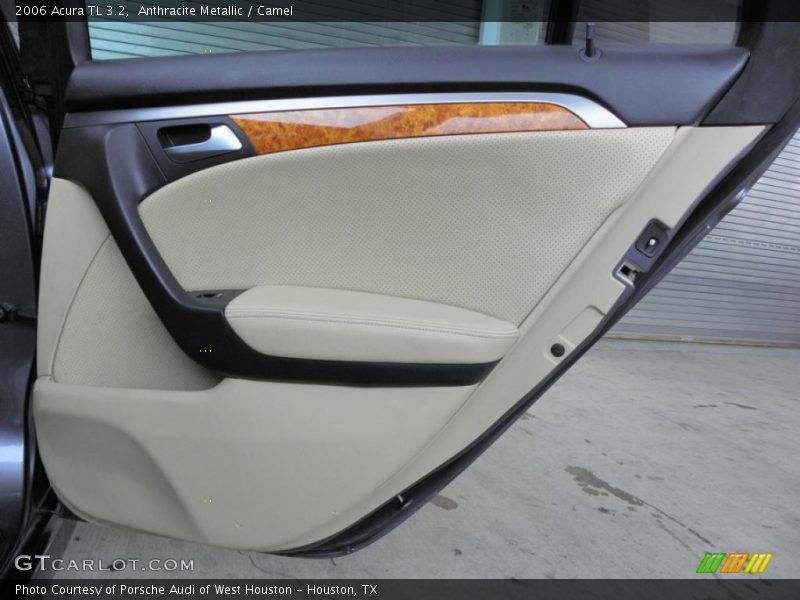 Anthracite Metallic / Camel 2006 Acura TL 3.2