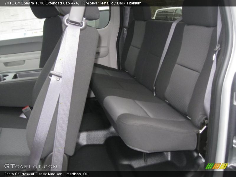  2011 Sierra 1500 Extended Cab 4x4 Dark Titanium Interior