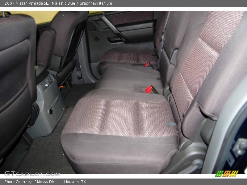  2007 Armada SE Graphite/Titanium Interior