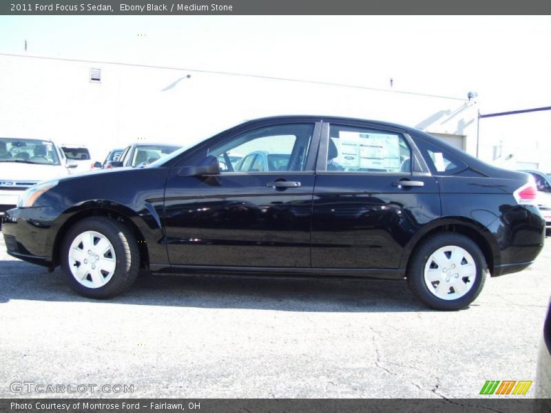  2011 Focus S Sedan Ebony Black