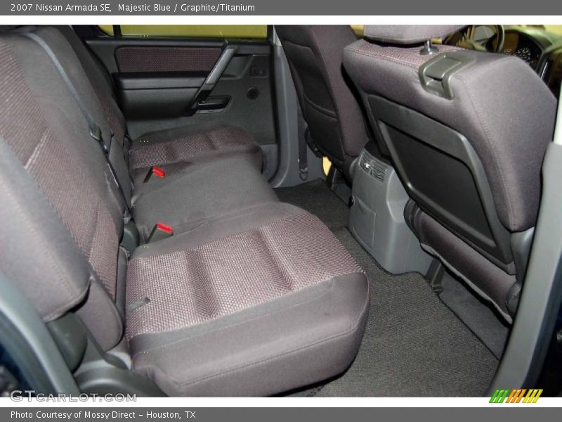  2007 Armada SE Graphite/Titanium Interior
