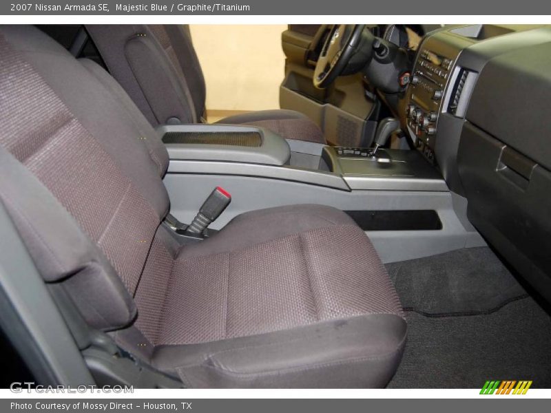  2007 Armada SE Graphite/Titanium Interior