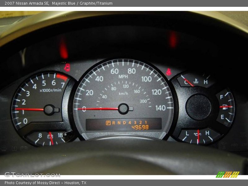  2007 Armada SE SE Gauges