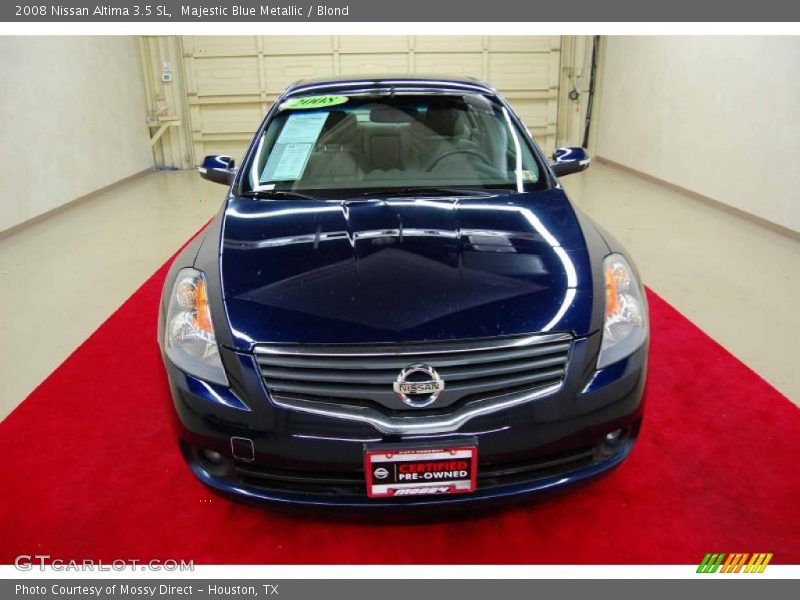 Majestic Blue Metallic / Blond 2008 Nissan Altima 3.5 SL
