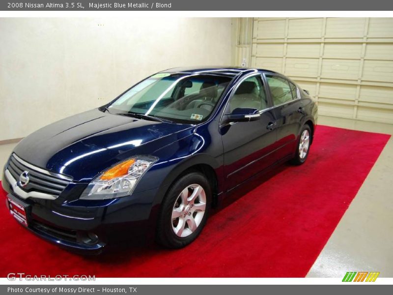 Majestic Blue Metallic / Blond 2008 Nissan Altima 3.5 SL