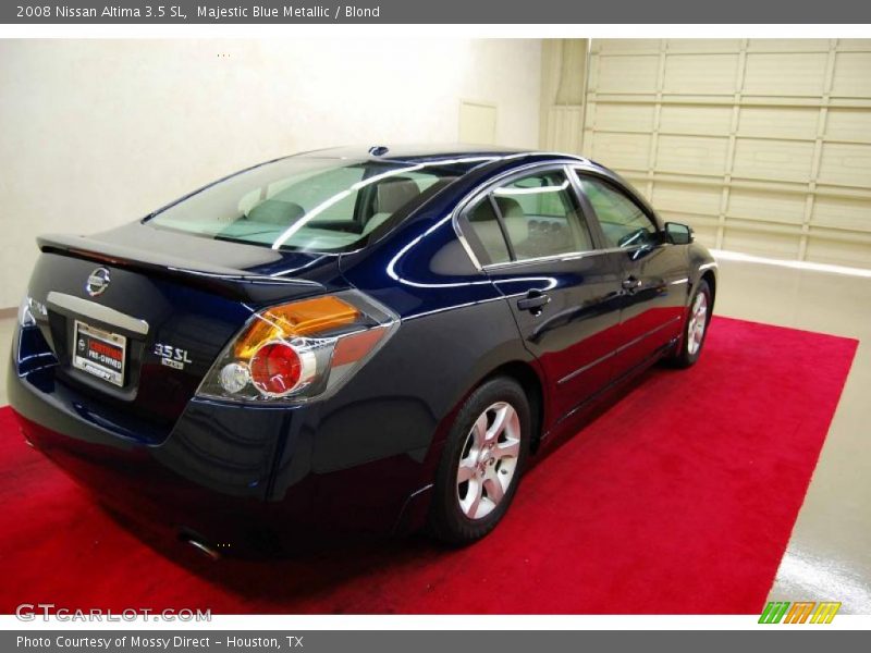Majestic Blue Metallic / Blond 2008 Nissan Altima 3.5 SL