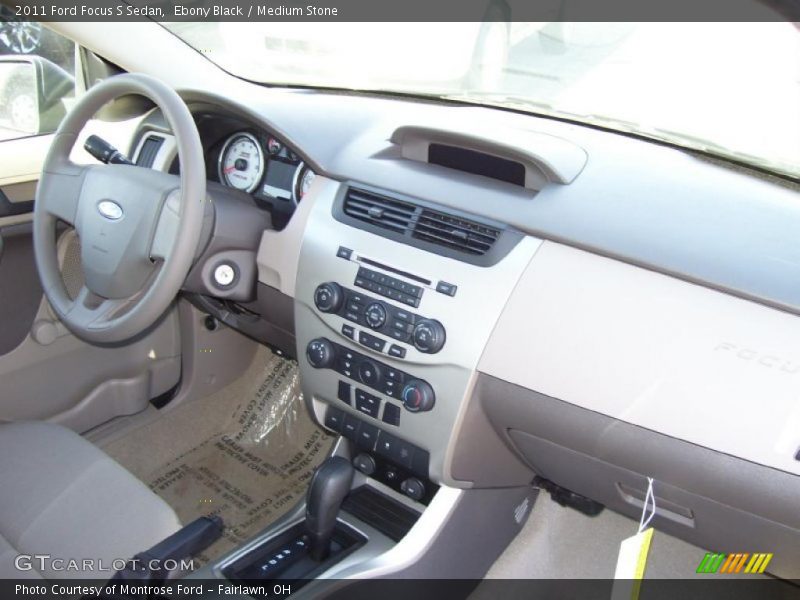 Dashboard of 2011 Focus S Sedan