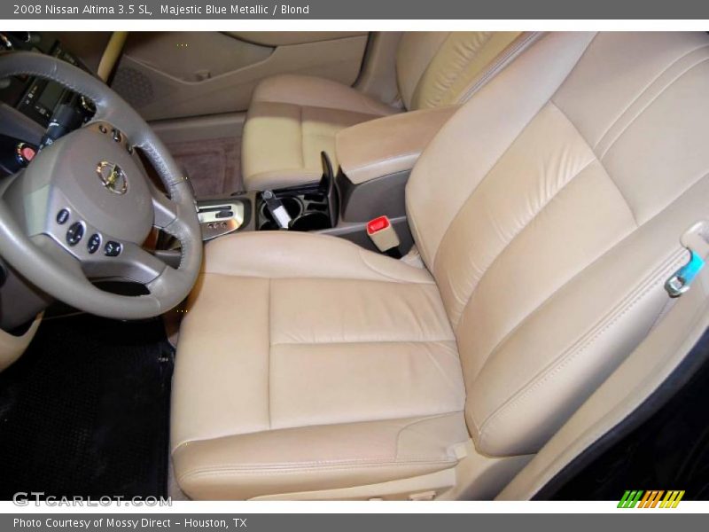 Majestic Blue Metallic / Blond 2008 Nissan Altima 3.5 SL