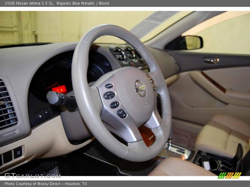 Majestic Blue Metallic / Blond 2008 Nissan Altima 3.5 SL