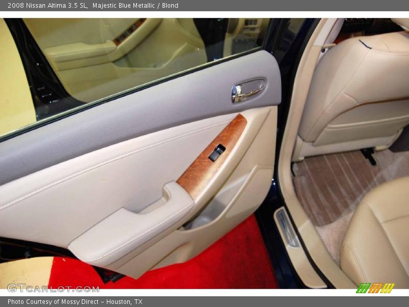 Majestic Blue Metallic / Blond 2008 Nissan Altima 3.5 SL