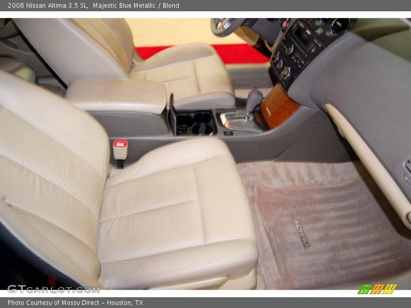 Majestic Blue Metallic / Blond 2008 Nissan Altima 3.5 SL