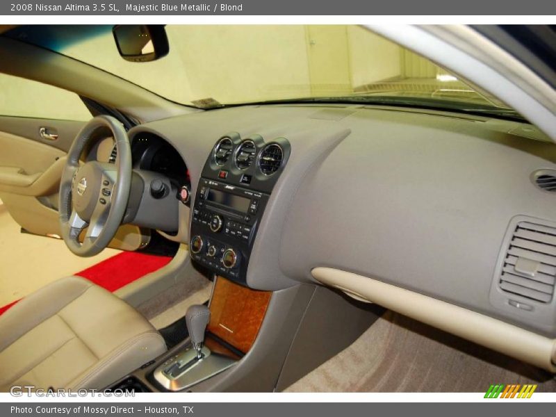 Majestic Blue Metallic / Blond 2008 Nissan Altima 3.5 SL
