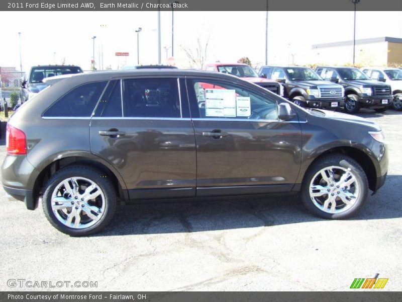 Earth Metallic / Charcoal Black 2011 Ford Edge Limited AWD