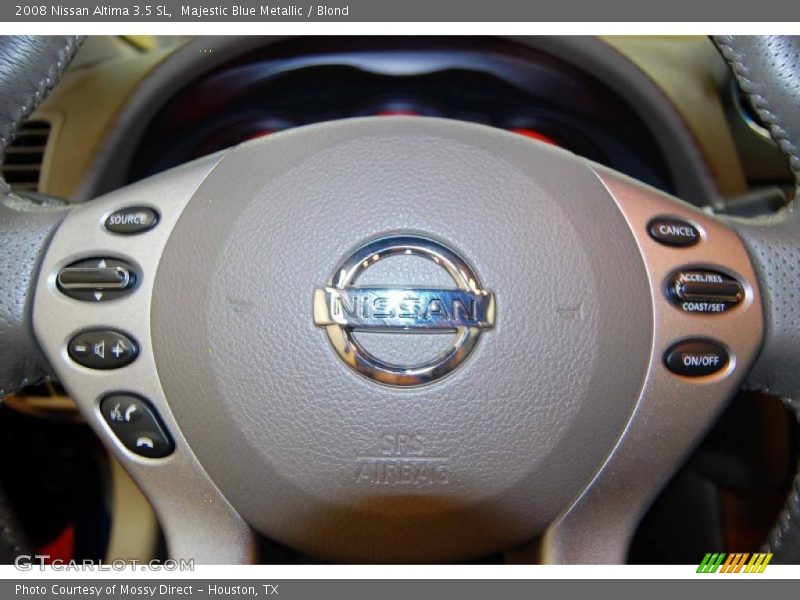 Majestic Blue Metallic / Blond 2008 Nissan Altima 3.5 SL