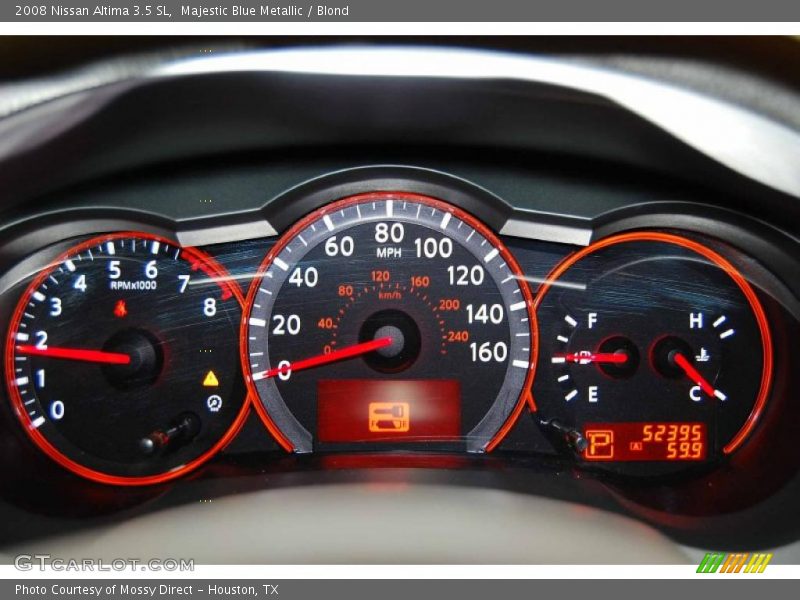 Majestic Blue Metallic / Blond 2008 Nissan Altima 3.5 SL