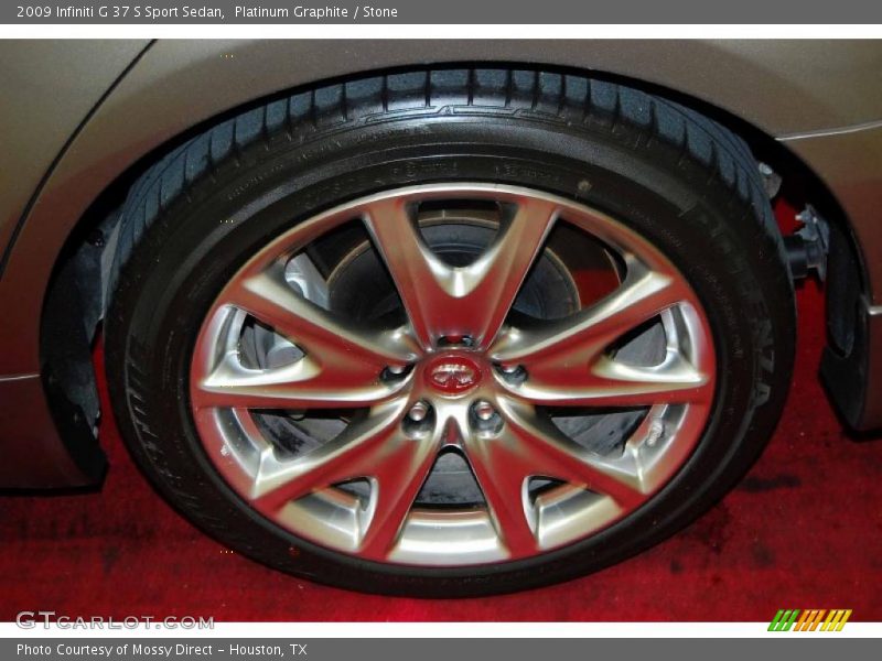 Platinum Graphite / Stone 2009 Infiniti G 37 S Sport Sedan