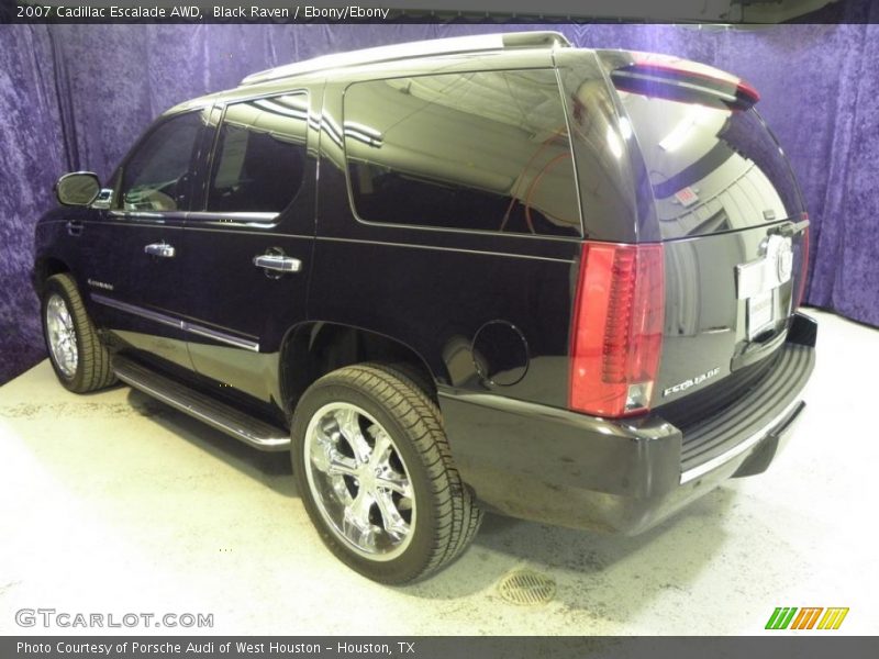 Black Raven / Ebony/Ebony 2007 Cadillac Escalade AWD