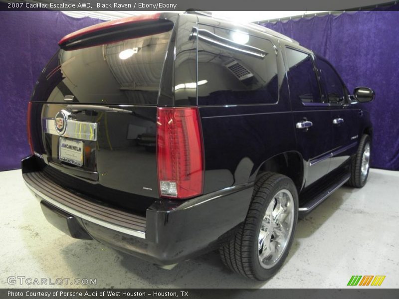 Black Raven / Ebony/Ebony 2007 Cadillac Escalade AWD