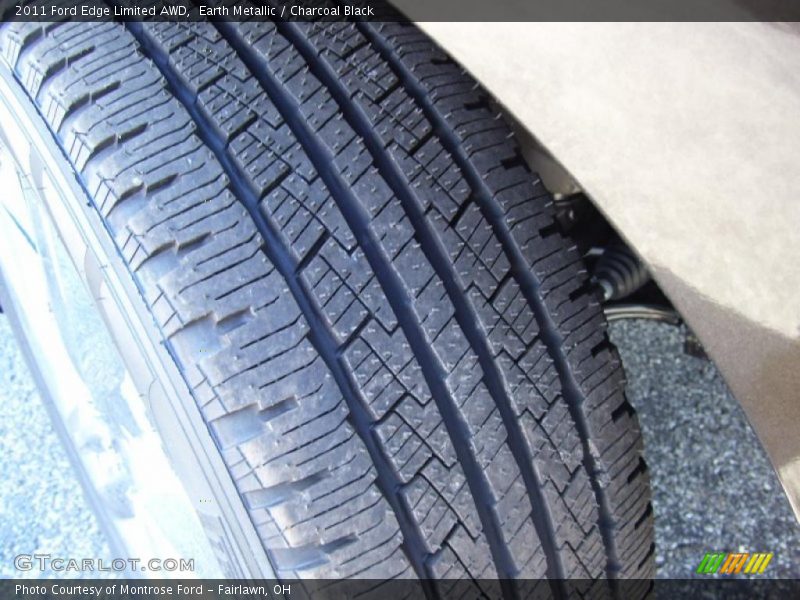 Earth Metallic / Charcoal Black 2011 Ford Edge Limited AWD