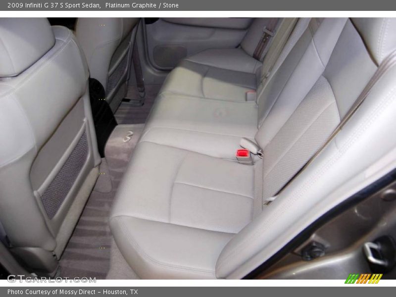 Platinum Graphite / Stone 2009 Infiniti G 37 S Sport Sedan