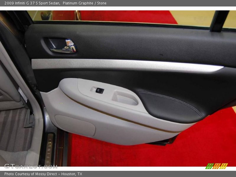 Platinum Graphite / Stone 2009 Infiniti G 37 S Sport Sedan