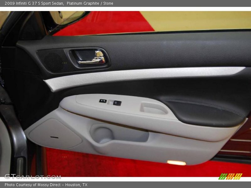 Platinum Graphite / Stone 2009 Infiniti G 37 S Sport Sedan