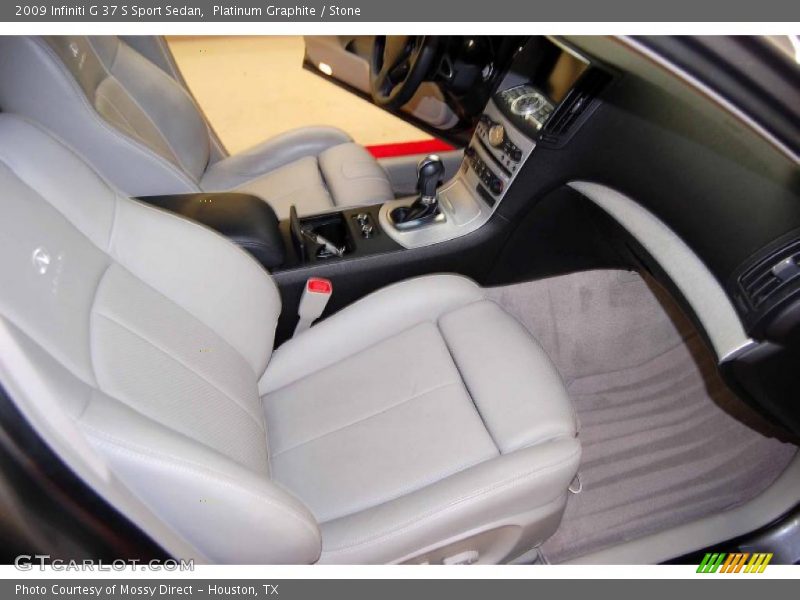 Platinum Graphite / Stone 2009 Infiniti G 37 S Sport Sedan