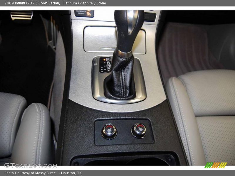Platinum Graphite / Stone 2009 Infiniti G 37 S Sport Sedan