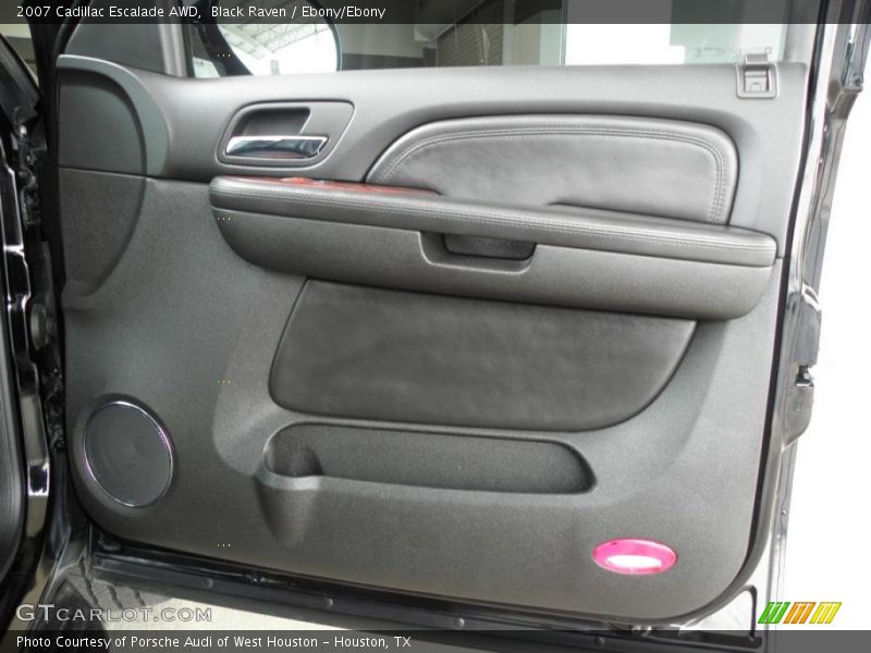 Black Raven / Ebony/Ebony 2007 Cadillac Escalade AWD