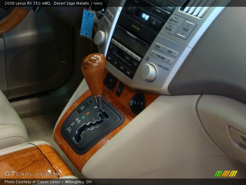 Desert Sage Metallic / Ivory 2008 Lexus RX 350 AWD