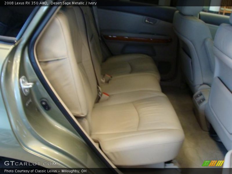 Desert Sage Metallic / Ivory 2008 Lexus RX 350 AWD