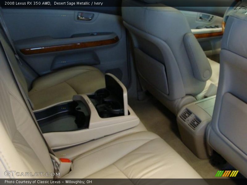Desert Sage Metallic / Ivory 2008 Lexus RX 350 AWD