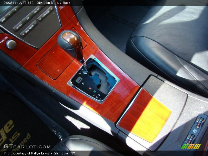 Obsidian Black / Black 2008 Lexus ES 350