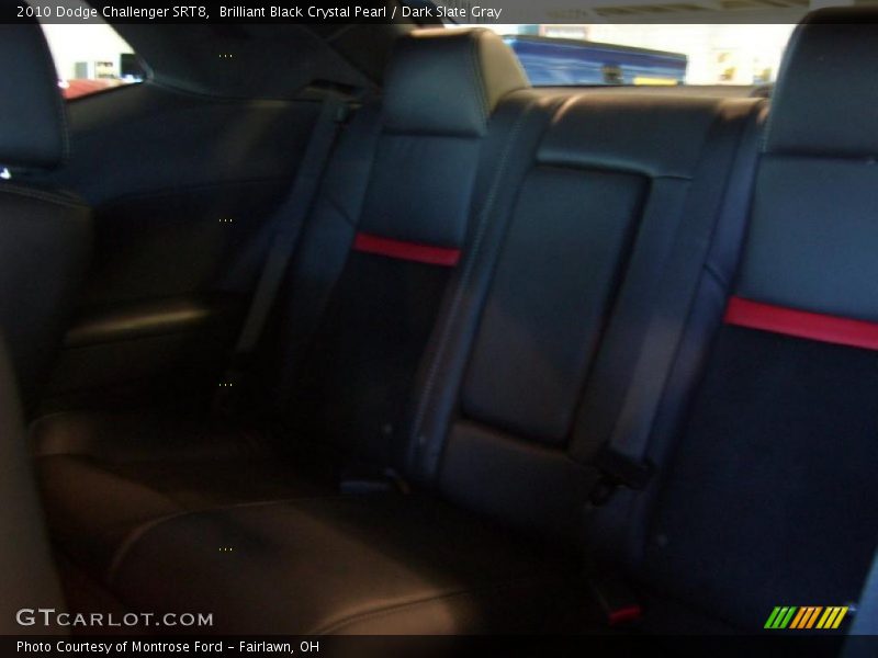 Brilliant Black Crystal Pearl / Dark Slate Gray 2010 Dodge Challenger SRT8