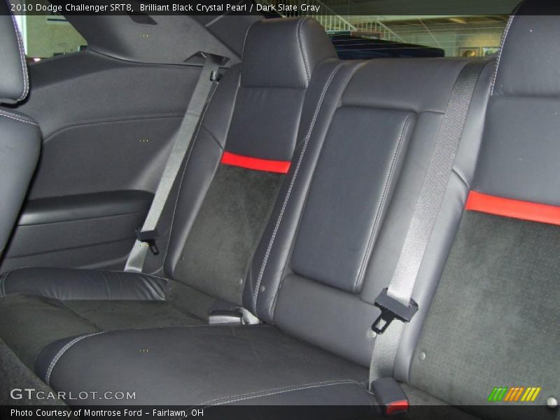 Brilliant Black Crystal Pearl / Dark Slate Gray 2010 Dodge Challenger SRT8