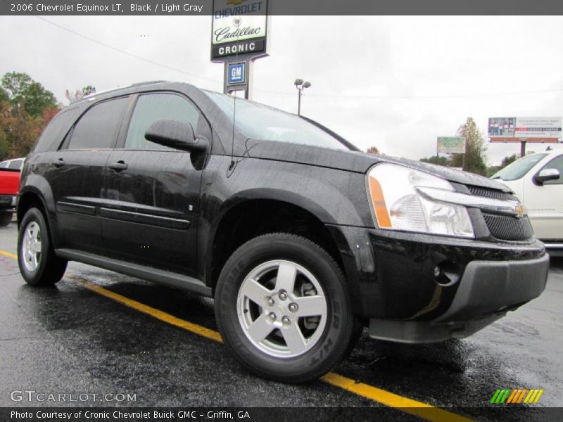 Black / Light Gray 2006 Chevrolet Equinox LT