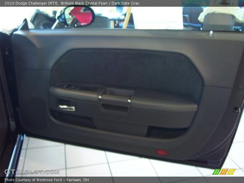 Brilliant Black Crystal Pearl / Dark Slate Gray 2010 Dodge Challenger SRT8