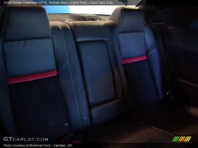 Brilliant Black Crystal Pearl / Dark Slate Gray 2010 Dodge Challenger SRT8