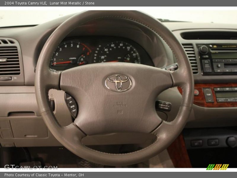 Lunar Mist Metallic / Stone 2004 Toyota Camry XLE