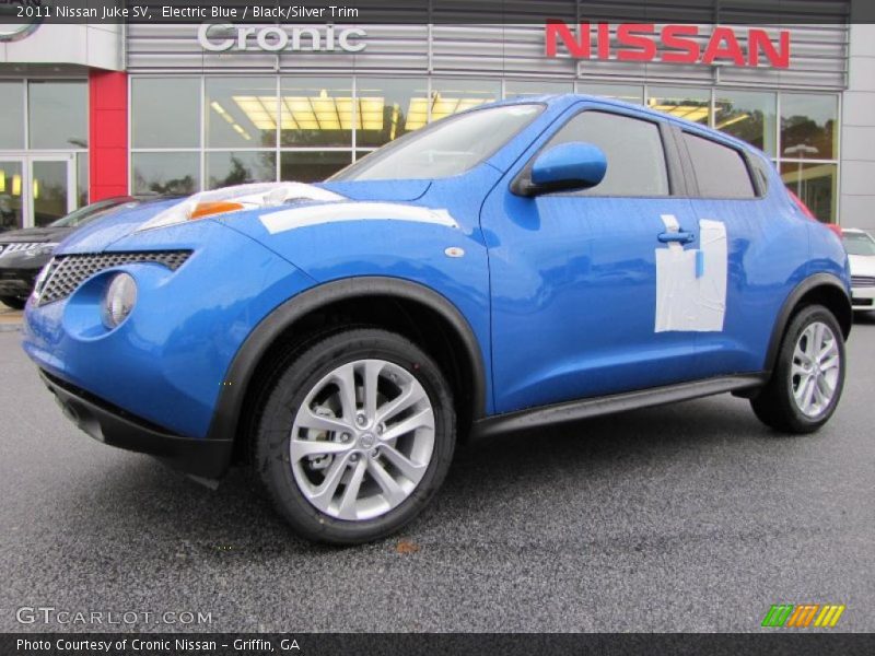 Electric Blue / Black/Silver Trim 2011 Nissan Juke SV