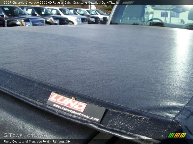 Graystone Metallic / Dark Titanium 2007 Chevrolet Silverado 2500HD Regular Cab