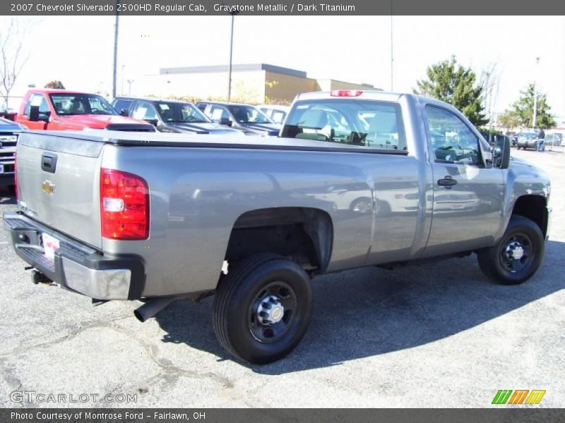 Graystone Metallic / Dark Titanium 2007 Chevrolet Silverado 2500HD Regular Cab