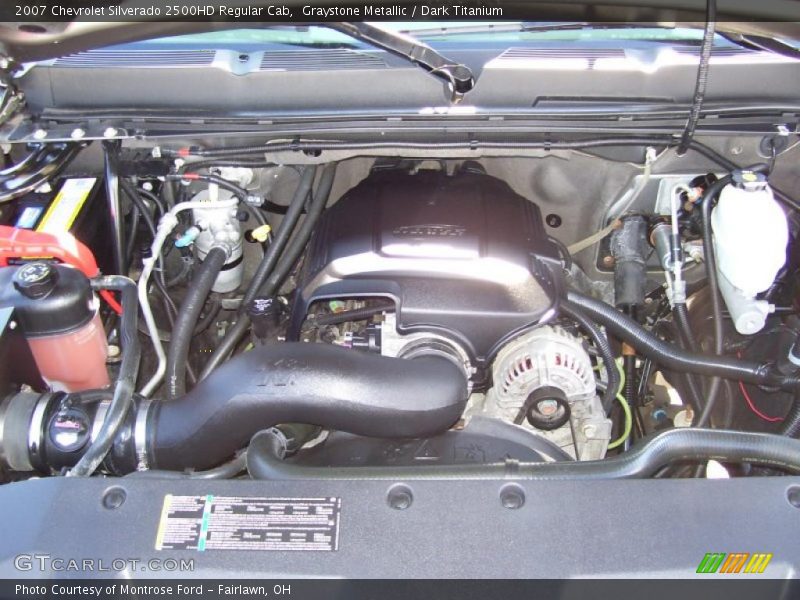  2007 Silverado 2500HD Regular Cab Engine - 6.0 Liter OHV 16-Valve VVT Vortec V8
