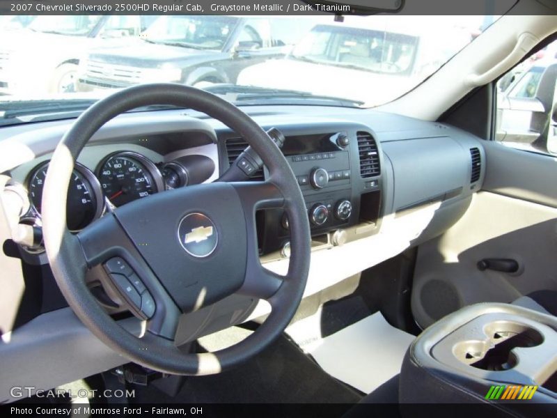 Graystone Metallic / Dark Titanium 2007 Chevrolet Silverado 2500HD Regular Cab